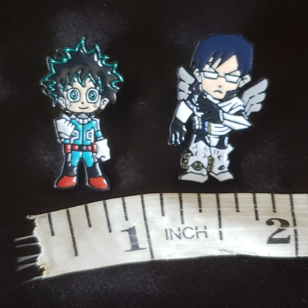 SOLD 🛑Deku & Tenya Ida pin set MHA